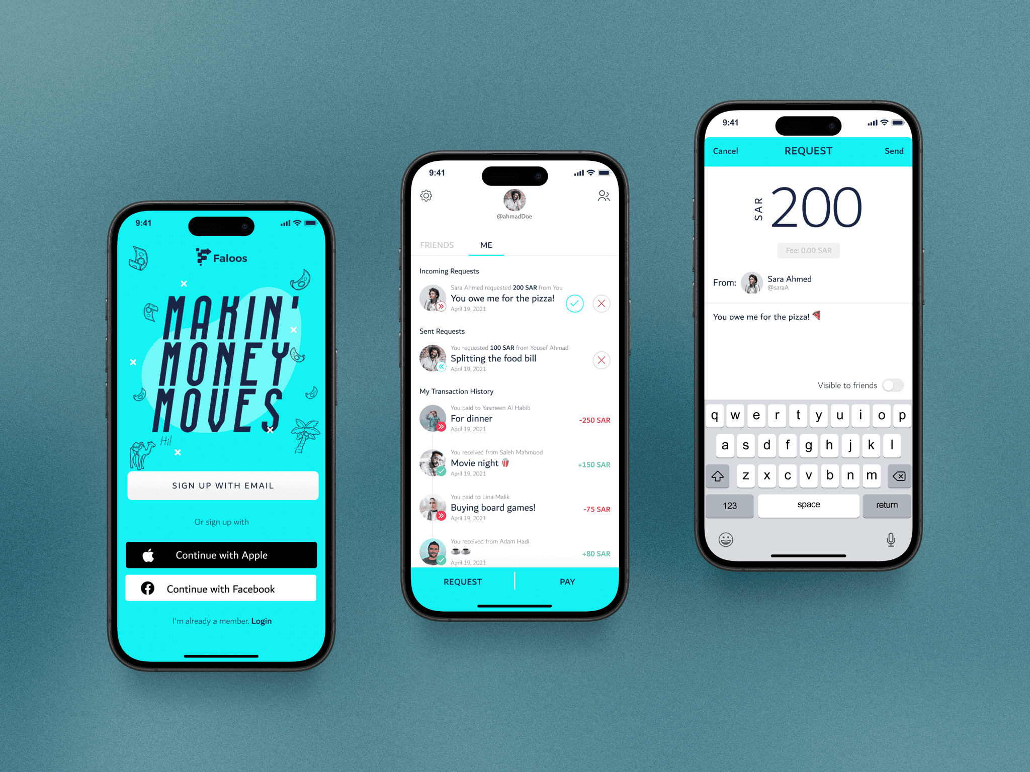 Product interface design