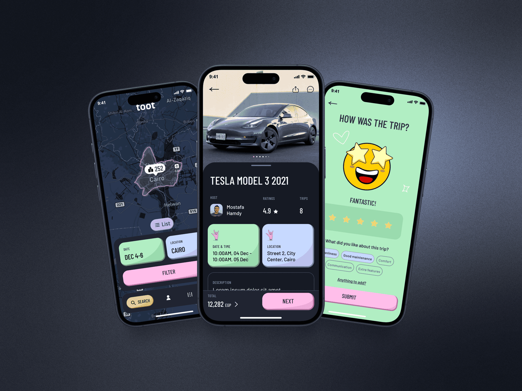 Mobile app design